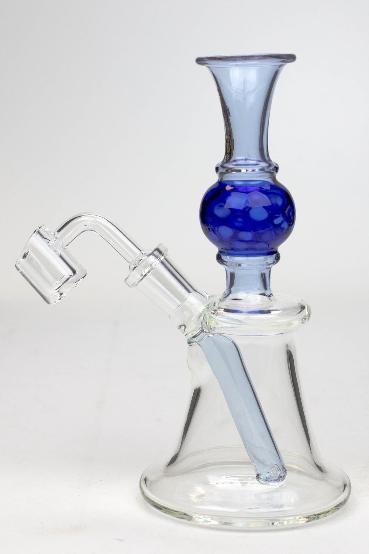 7" Genie hand bell fixed stem dab rig Rig ONE