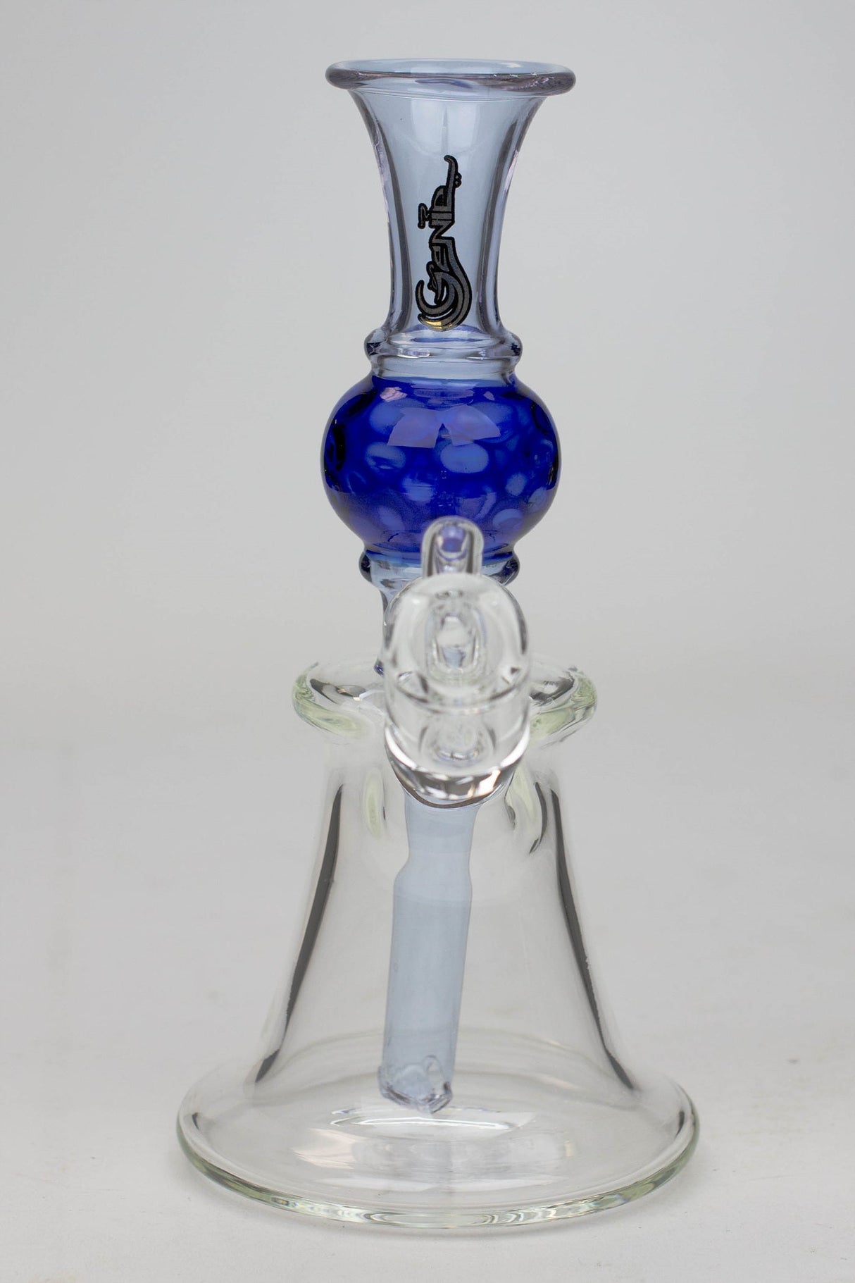 7" Genie hand bell fixed stem dab rig Rig ONE