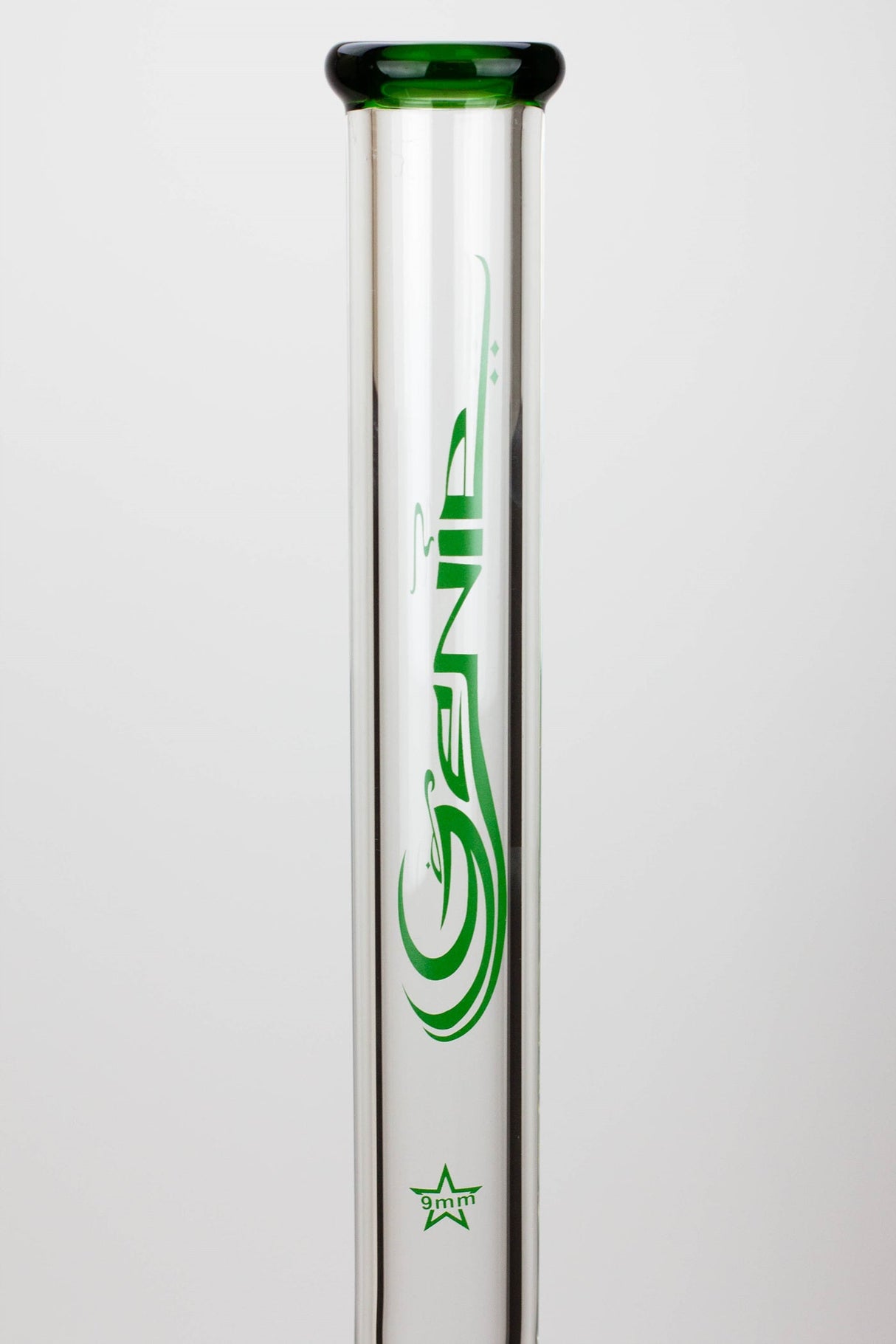 30" Genie 9 mm Dual tree arms beaker glass water bong Beaker Bong ONE