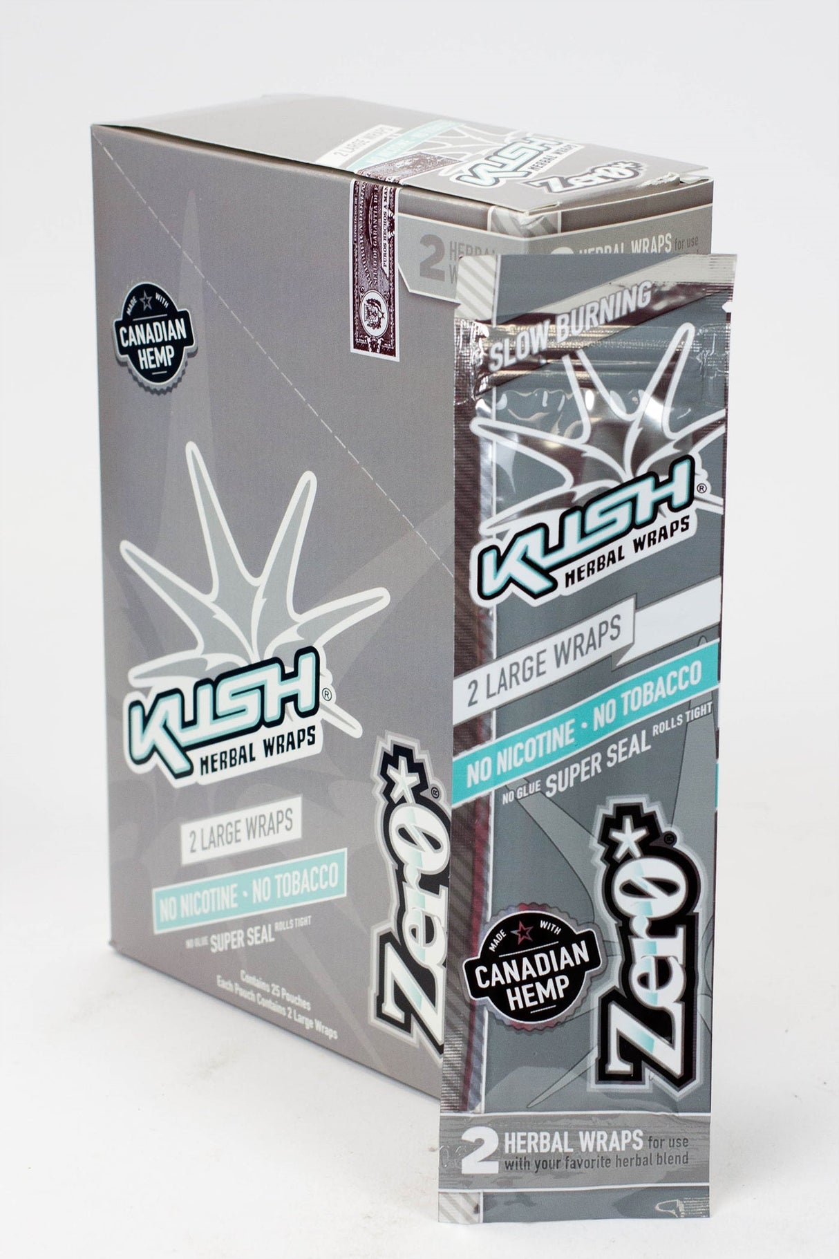 KUSH® HERBAL WRAPS Leaf Wrap ONE Zero