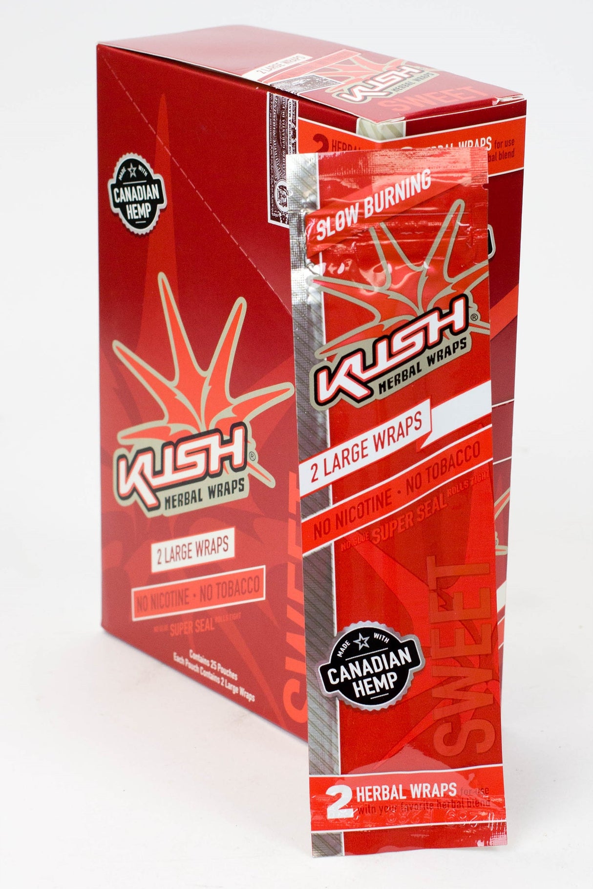 KUSH® HERBAL WRAPS Leaf Wrap ONE Sweet