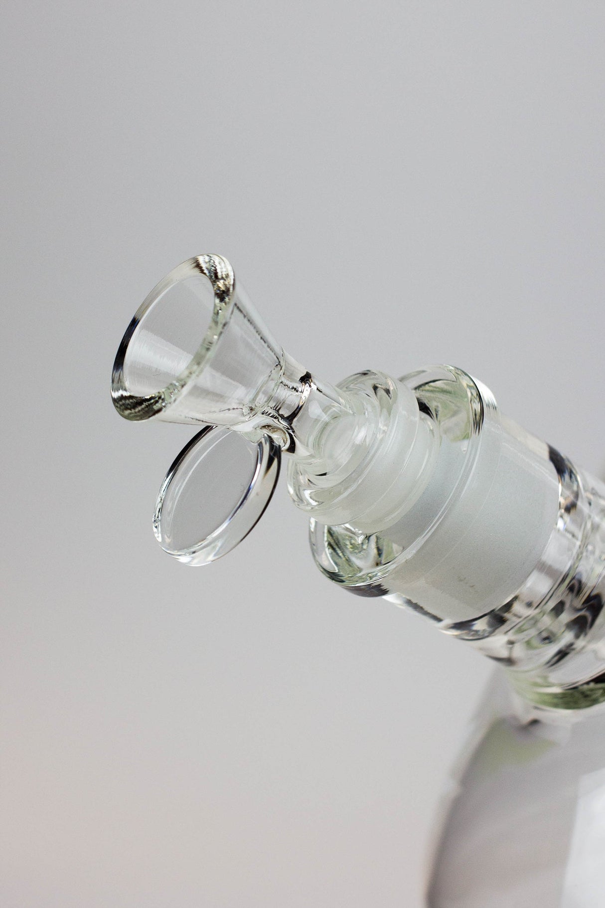 14" Infyniti Leaf Glow in the dark 7 mm glass bong ( GP1654 ) Beaker Bong ONE