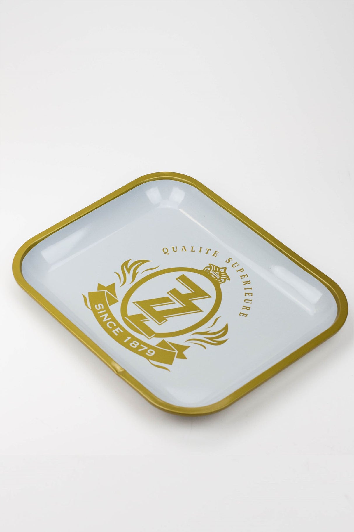 Zig-Zag Metal Rolling Tray - Large Tray ONE Classic Medallion