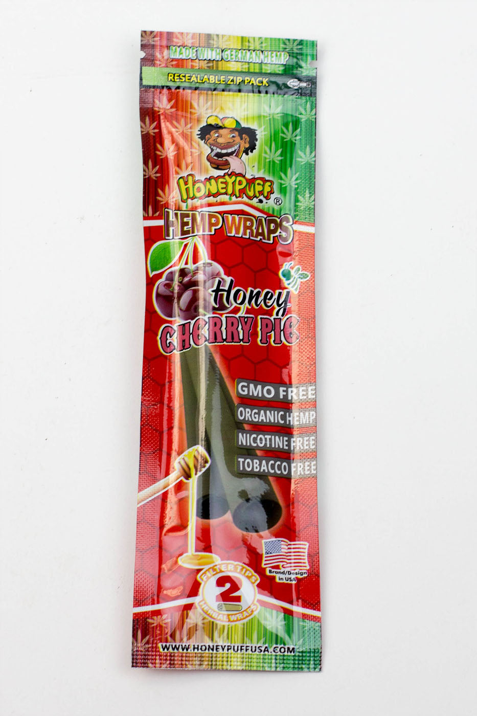 HONEY PUFF | Fruit Flavored Hemp Wraps Box of 12 Pre-rolled Cone (Display Pack) Super Supplys Inc