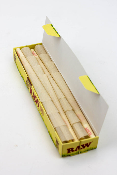 RAW ORGANIC PRE-ROLLED CONE KS – 32/PACK Pre-rolled Cone (Display Pack) ONE