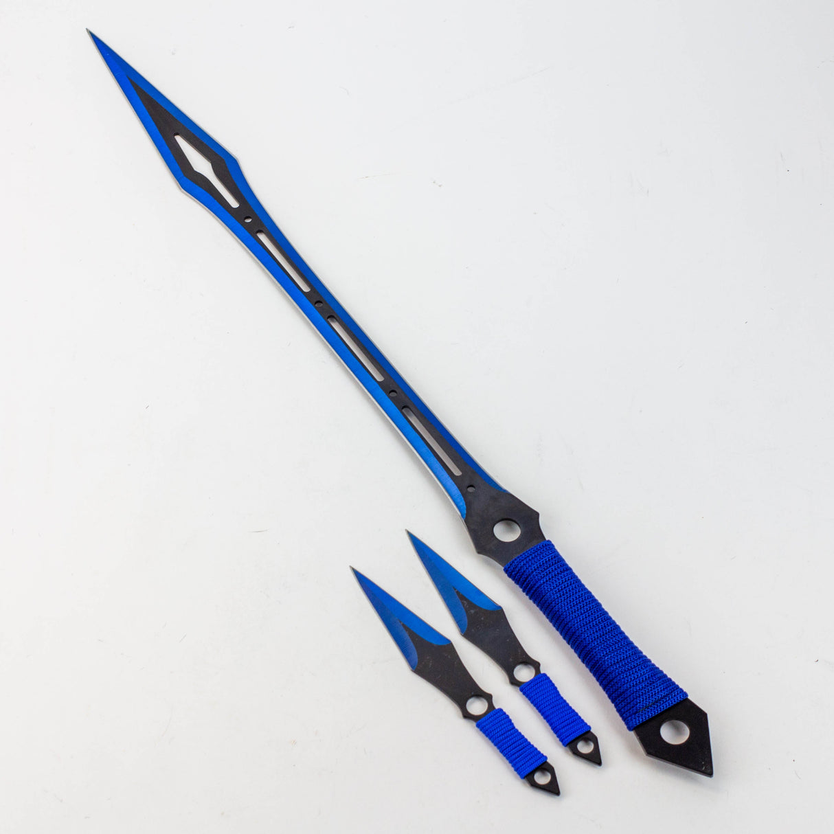 Snake Eye 25" Jungle Knife with Daggers Sword · Machete · Axe ONE Blue