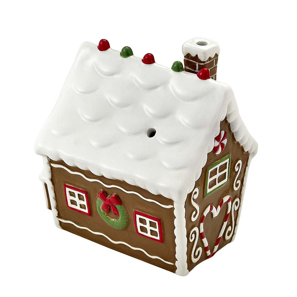 HOLIDAY GINGERBREAD HOUSE PIPE Ceramic Pipe Roast and Toast Gifts