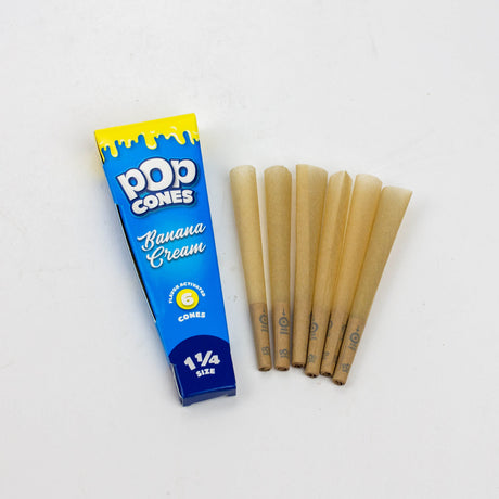 Pop Cones 1 1/4 Pre-rolled cones Box of 24 Pre-rolled Cone (Display Pack) ONE