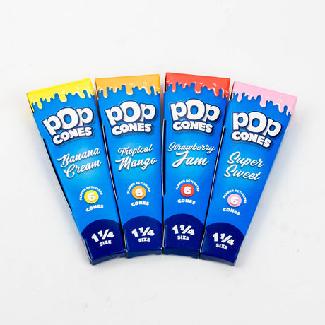 Pop Cones 1 1/4 Pre-rolled cones Box of 24 Pre-rolled Cone (Display Pack) ONE