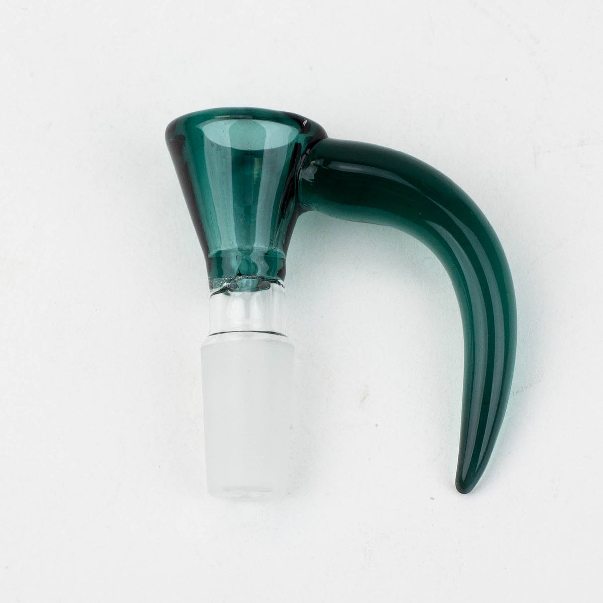 Color Thick bowl with horn handle Bowl · Banger · Oil Burner ONE Teal