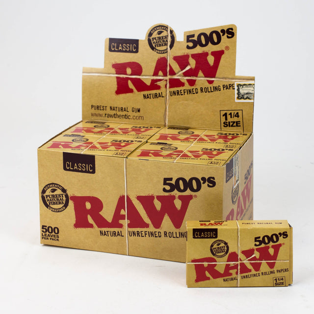 RAW 500's. Natural Unrefined 1 - 1/4" Size ONE