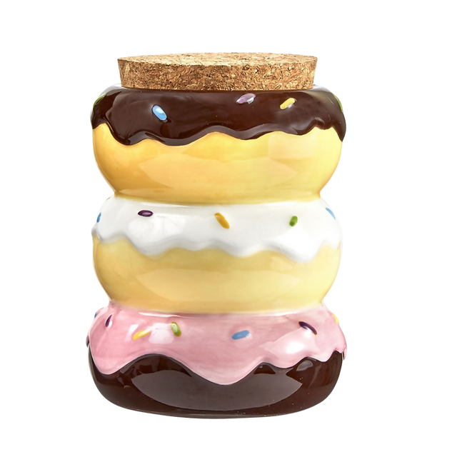 DONUT STASH JAR Jar Roast and Toast Gifts