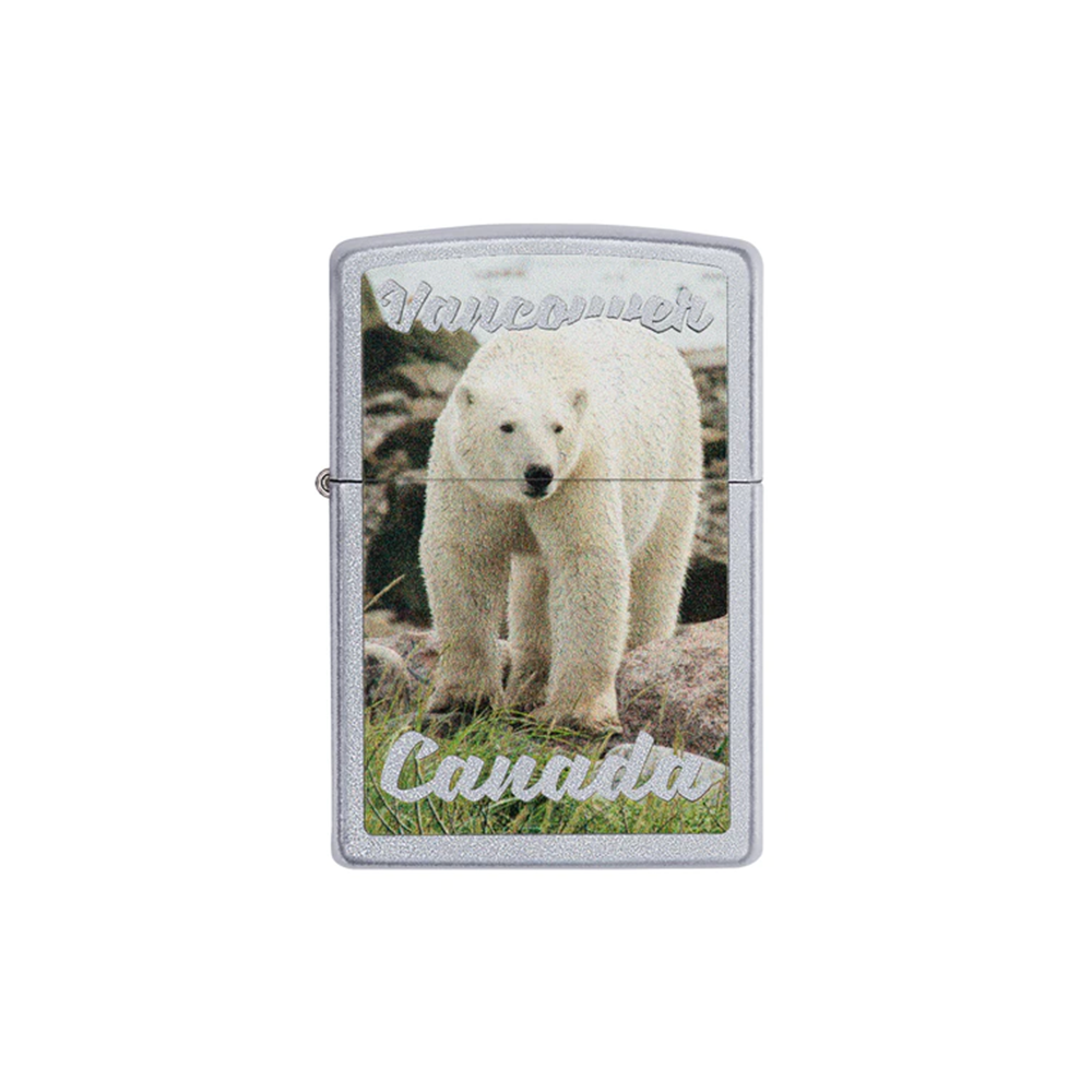 Zippo 91922 Vancouver Polar Bear Zippo Lighter ONE