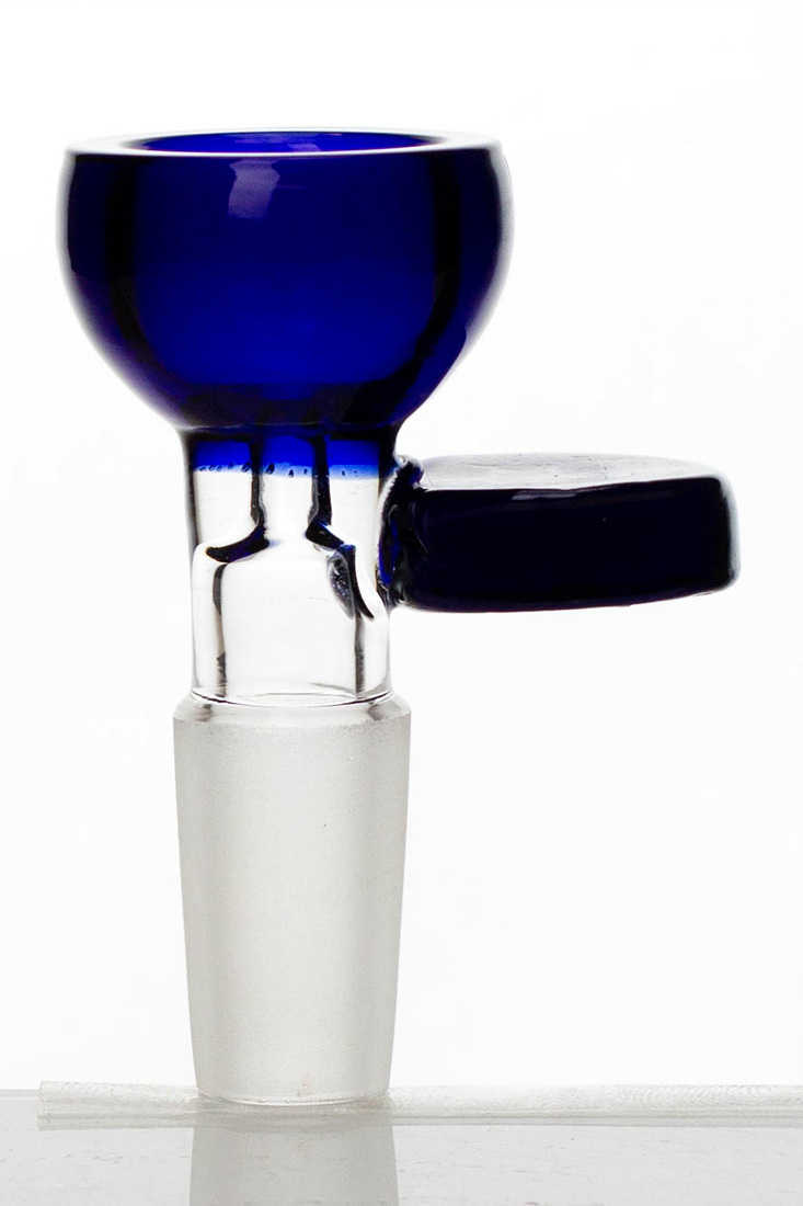Thick Glass bowl Bowl · Banger · Oil Burner ONE Blue 14 mm Female Joint