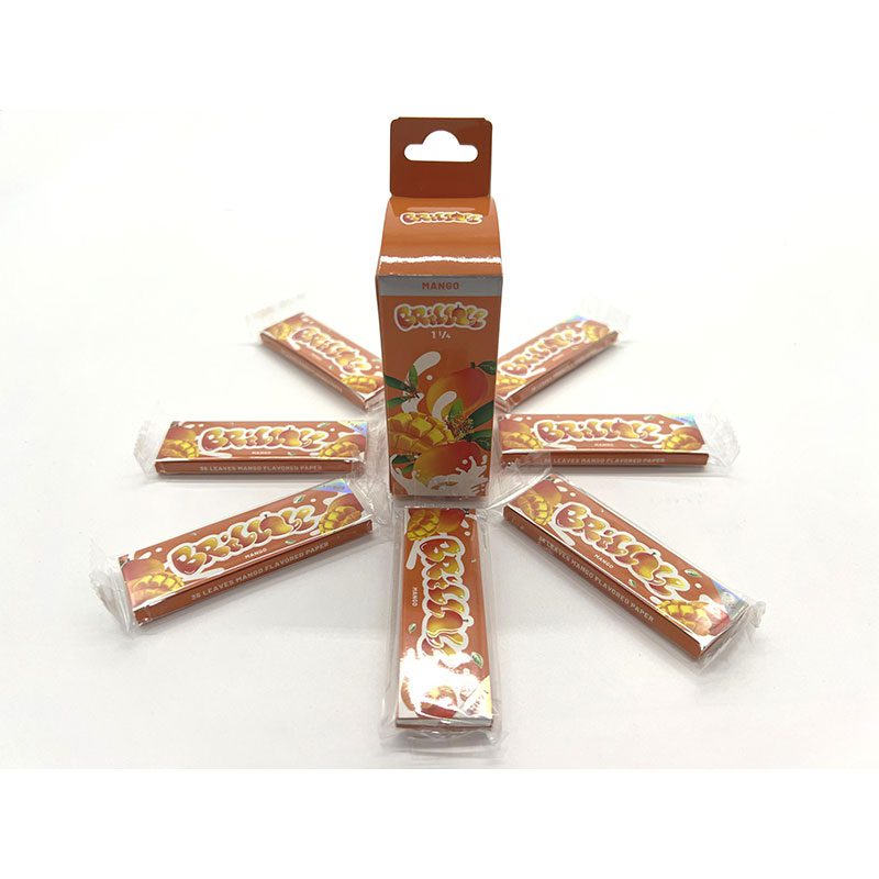 Brilloll | ACE Flavored Rolling Paper – 1¼ Size 1 - 1/4" Size Canadian Distributor Mango