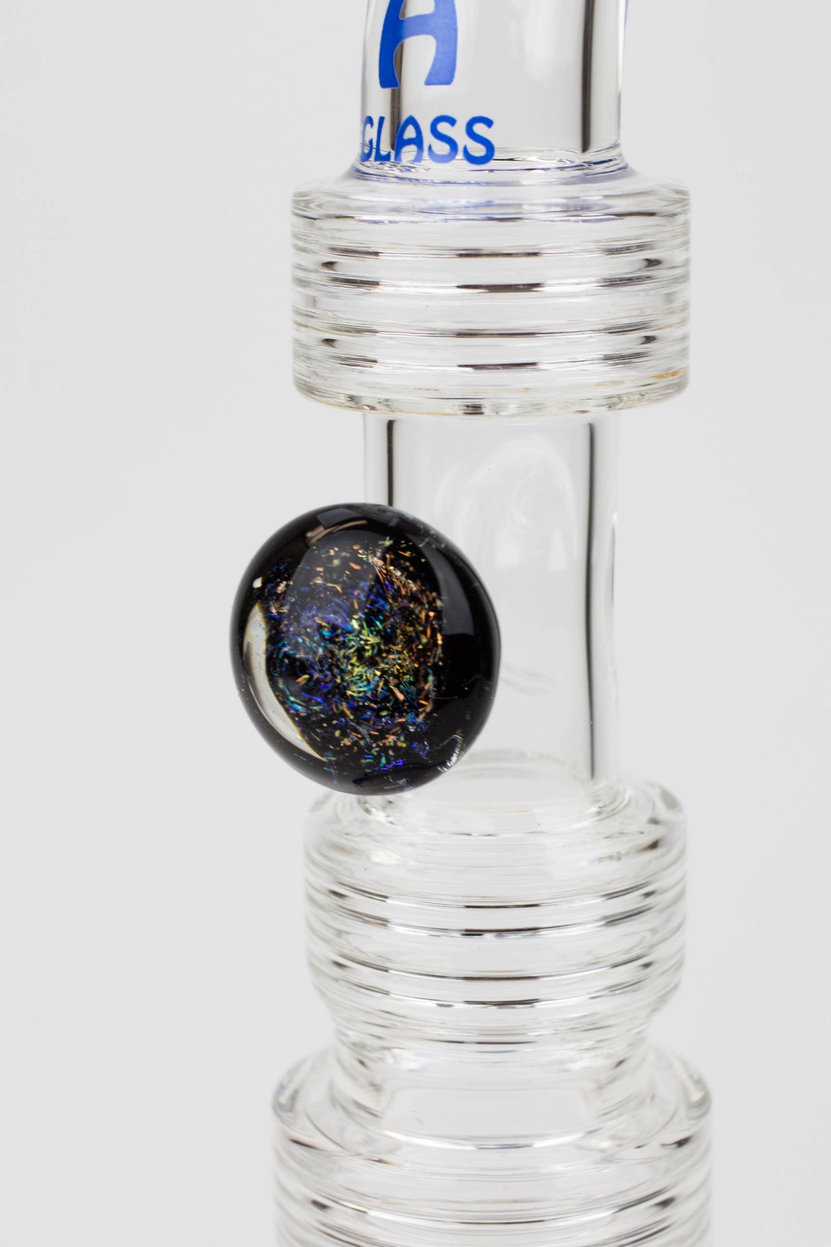 13" AQUA Glass / 2-in-1 / 7mm glass water bong Glass Bong Canadian Distributor