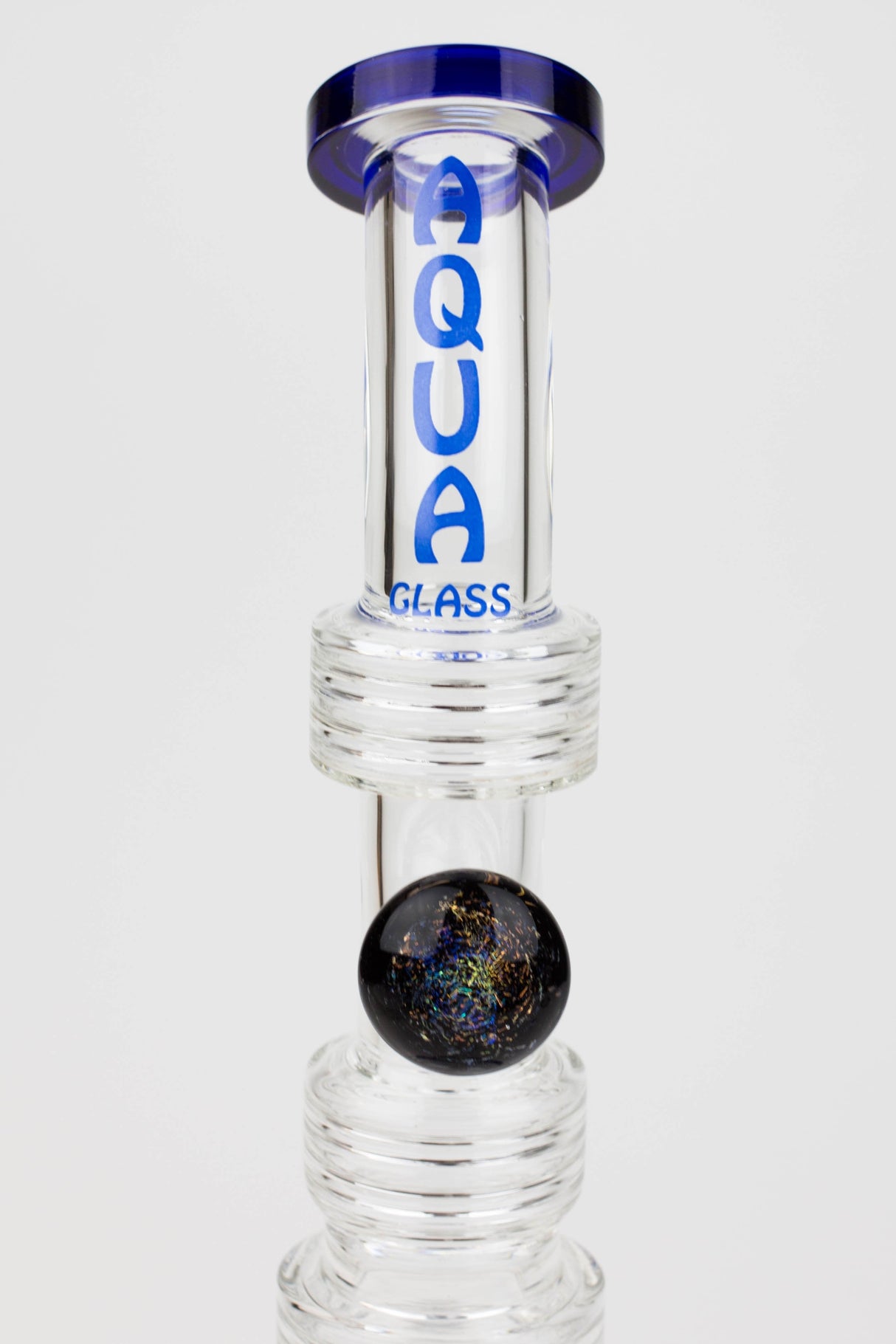 13" AQUA Glass / 2-in-1 / 7mm glass water bong Glass Bong Canadian Distributor