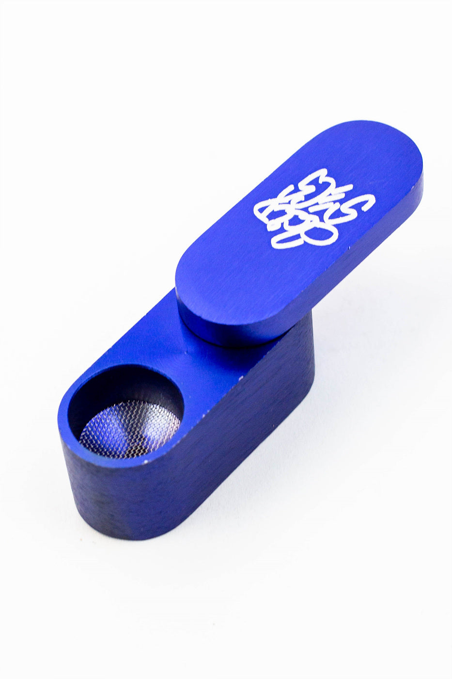 Acid Secs - Aluminum Foldable Pipe with screen Metal Pipe Acid Secs Productions Inc. Blue