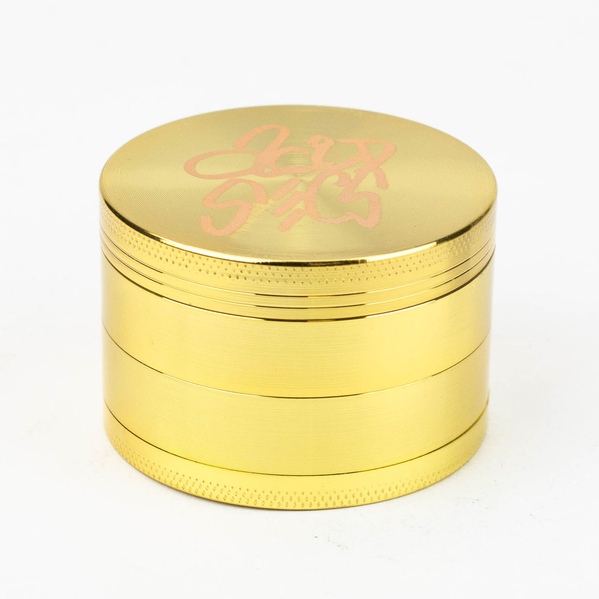 Acid Secs 4 parts metal herb Large grinder Regular Grinder Acid Secs Productions Inc. Gold