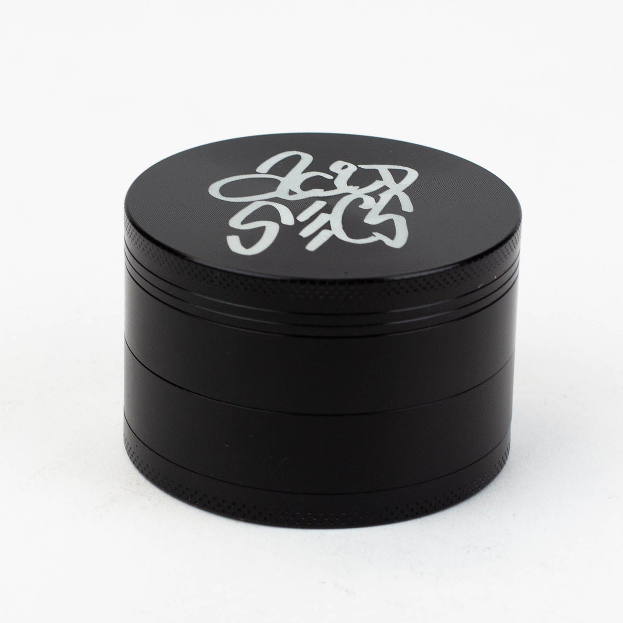 Acid Secs 4 parts metal herb Large grinder Regular Grinder Acid Secs Productions Inc. Black
