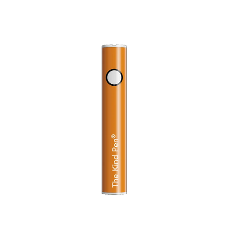 The Kind Pen |Dual Charger Variable Voltage 510 Thread Battery 510 Battery The Kind Pen Orange/White