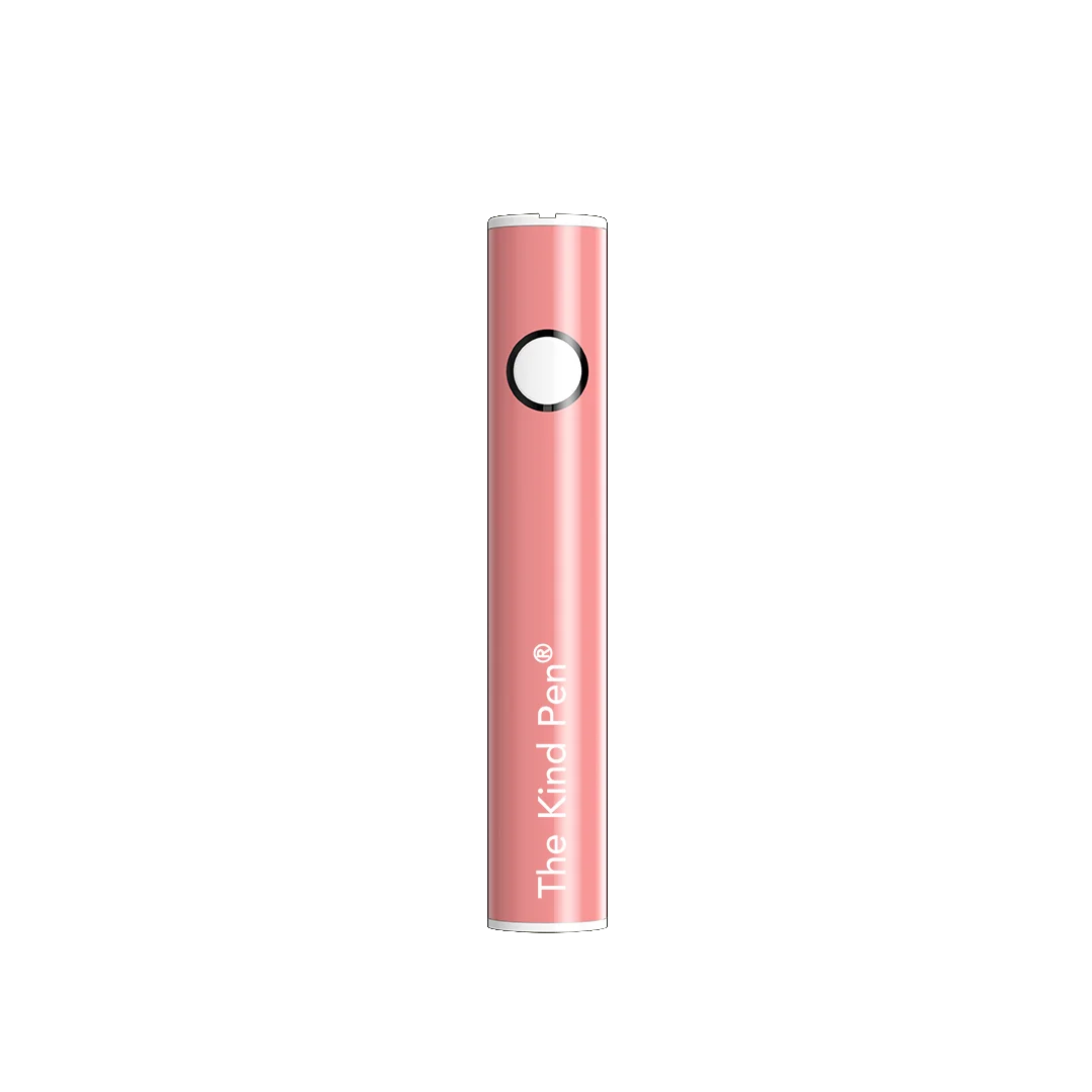The Kind Pen |Dual Charger Variable Voltage 510 Thread Battery 510 Battery The Kind Pen Pink/White