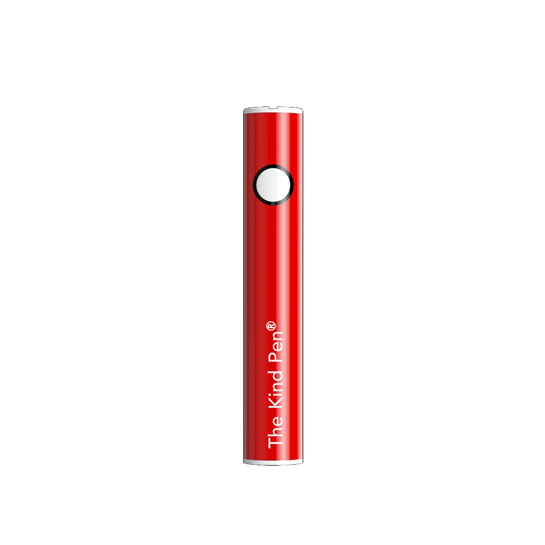The Kind Pen |Dual Charger Variable Voltage 510 Thread Battery 510 Battery The Kind Pen Red/White