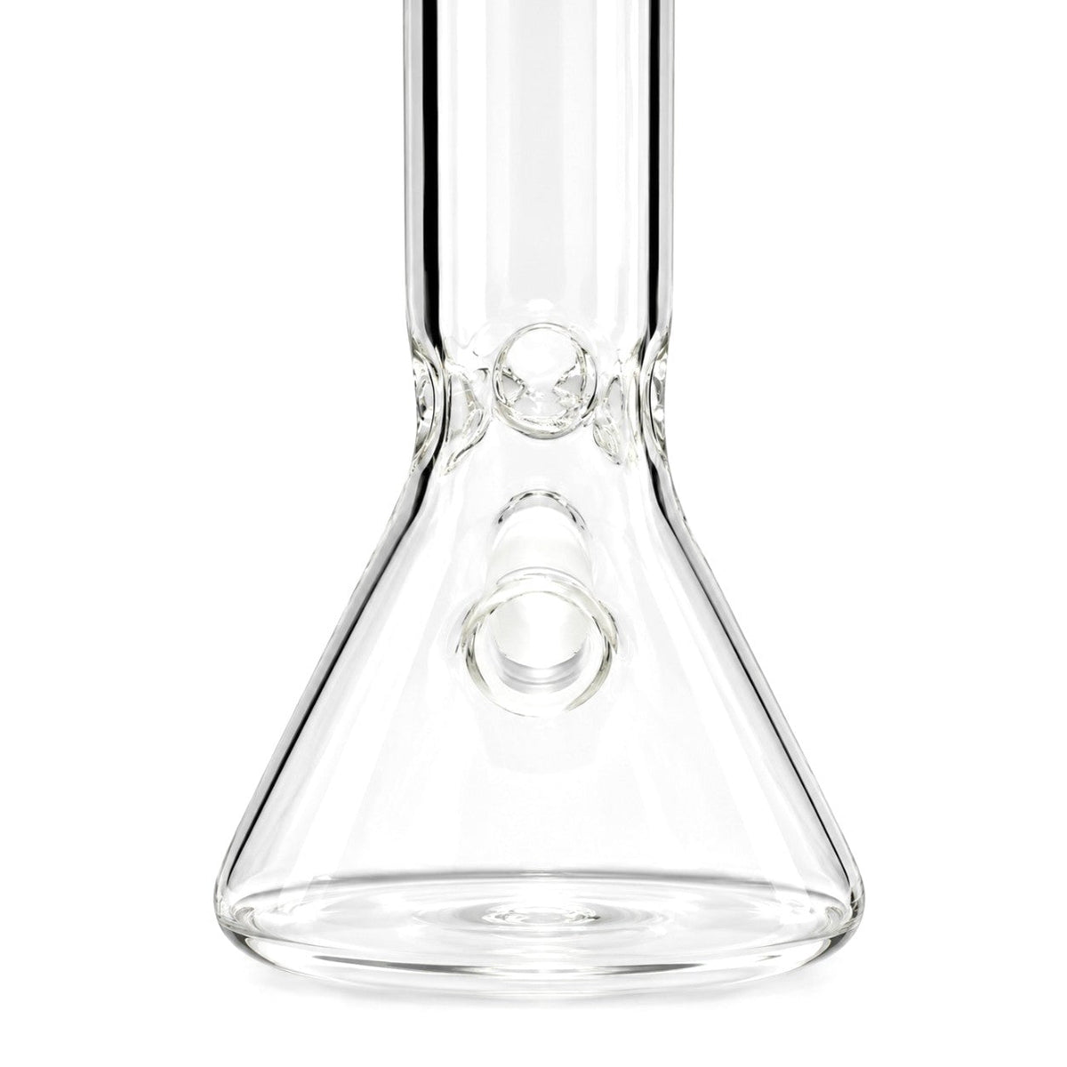 8" Clear Glass Beaker Bong Glass Bong Super Supplys Inc