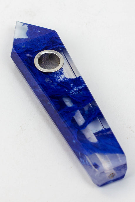 Quartz Smoking Pipe Pack of 2 Quartz · Stone Pipe Canadian Distributor Blue Smelting