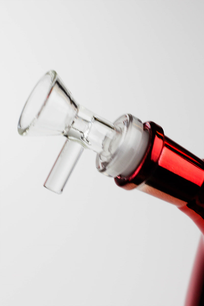 10" Metallic gradation glass water bong Glass Bong BANKA