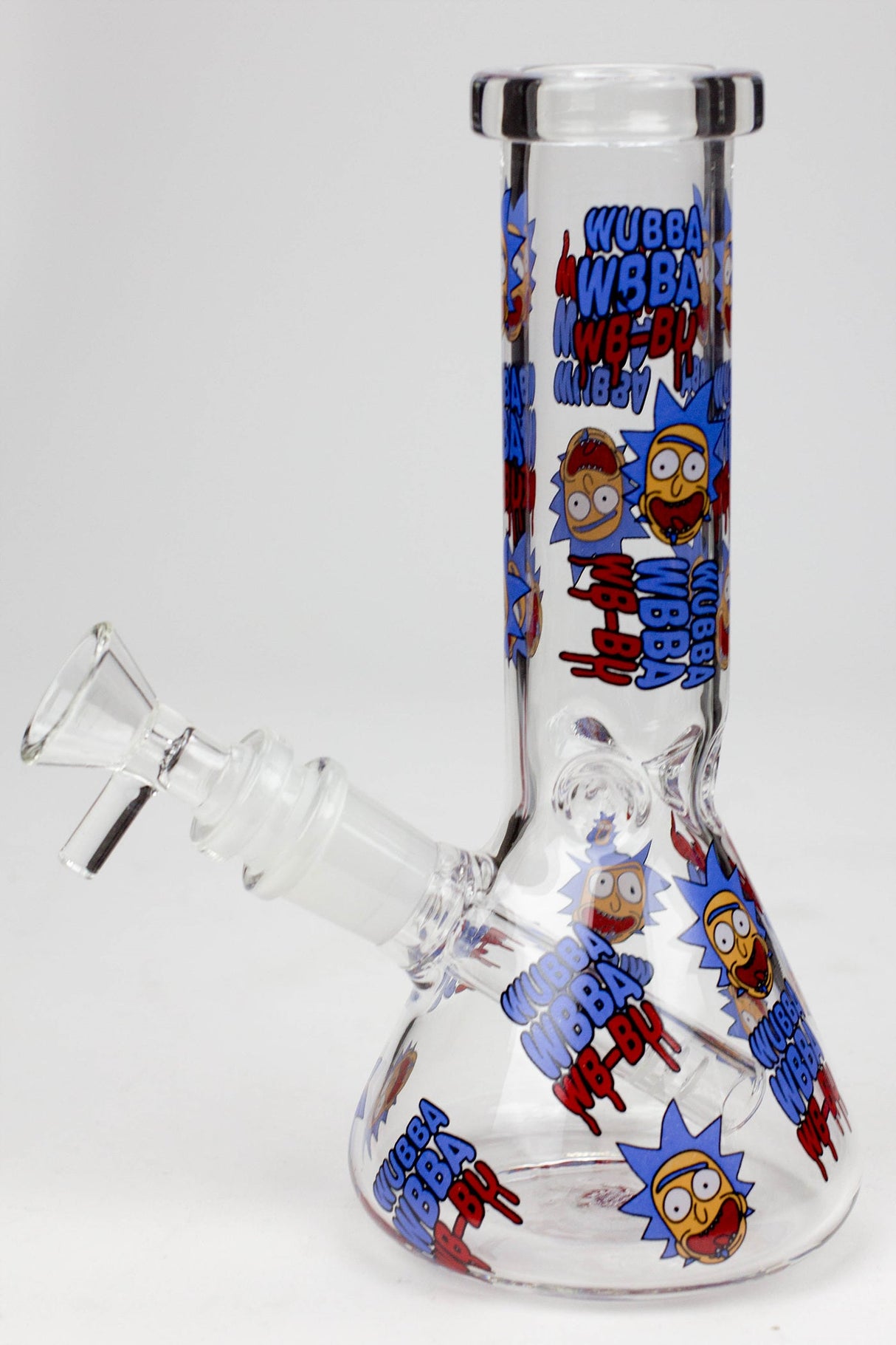 8" NM glass water bong-CL Glass Bong BANKA