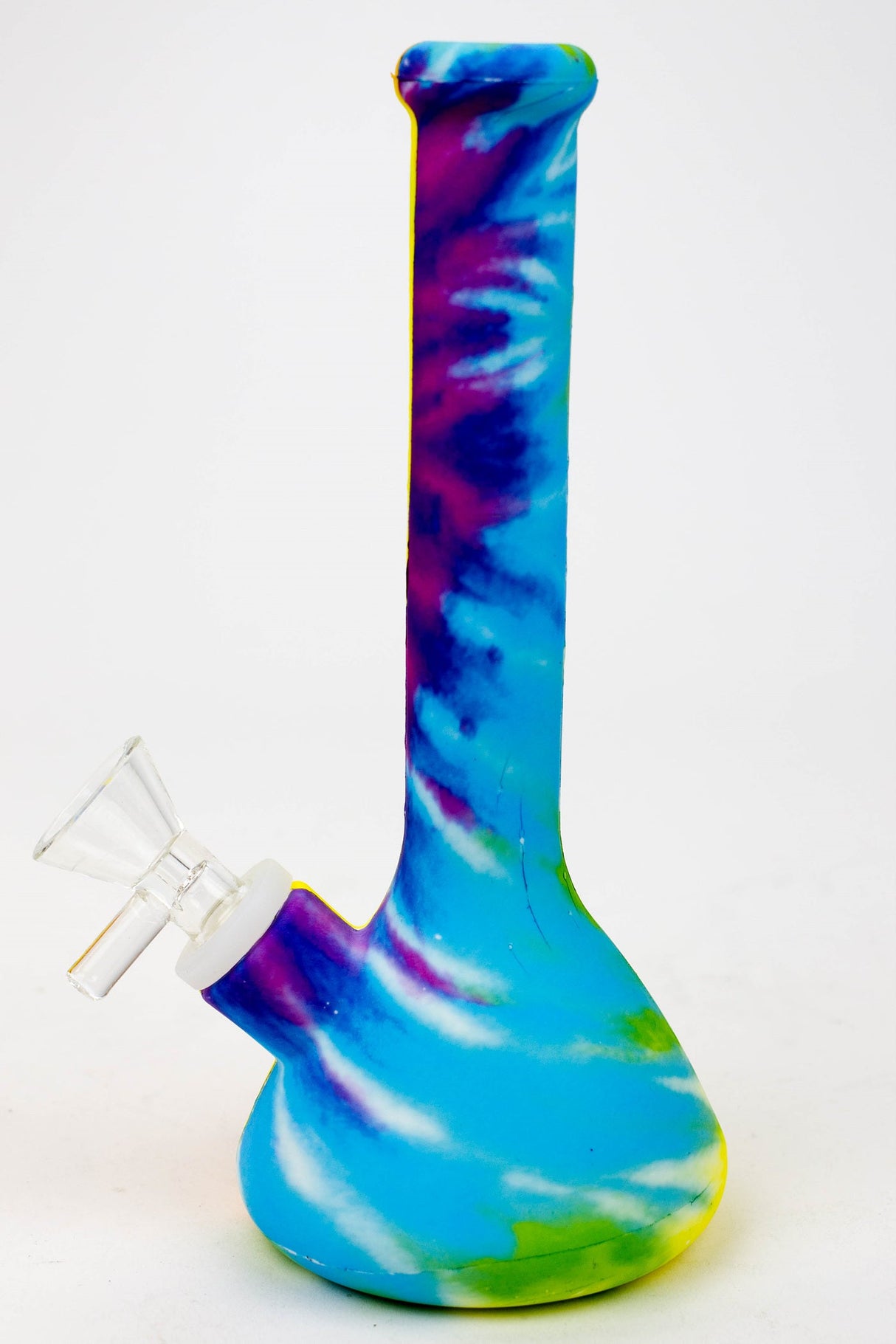 7.5" Graphic silicone water bong Resin · Silicone · Plastic Bong BANKA