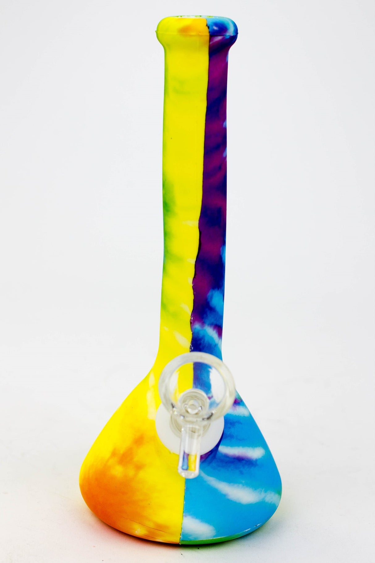 7.5" Graphic silicone water bong Resin · Silicone · Plastic Bong BANKA