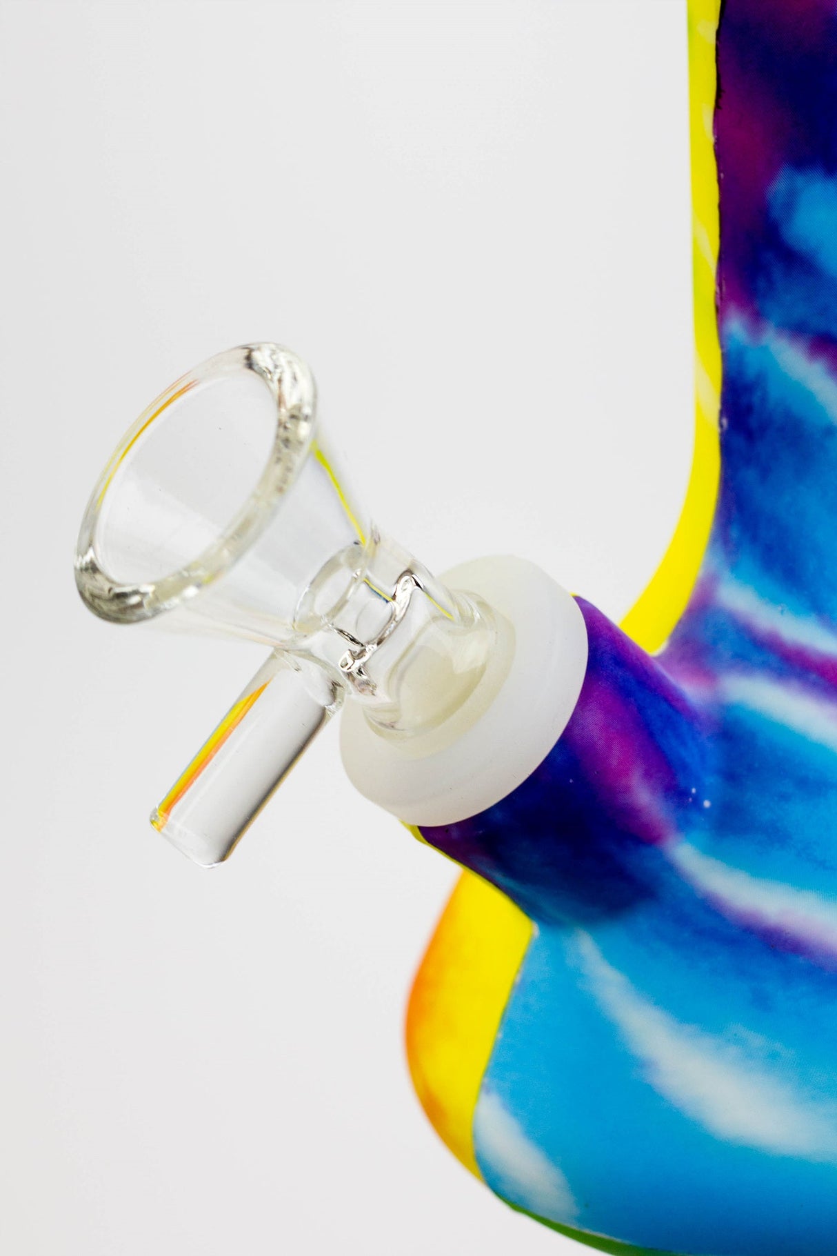 7.5" Graphic silicone water bong Resin · Silicone · Plastic Bong BANKA