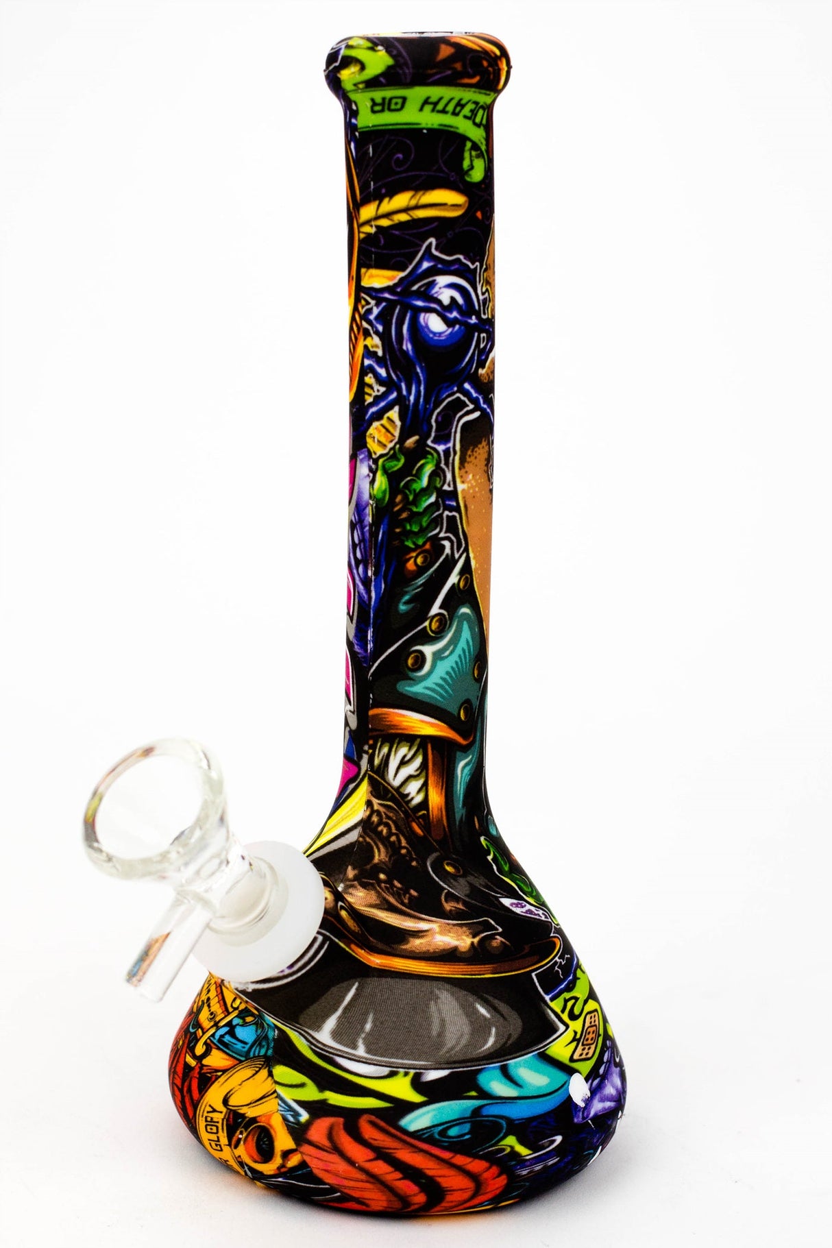 7.5" Graphic silicone water bong Resin · Silicone · Plastic Bong BANKA Graphic C