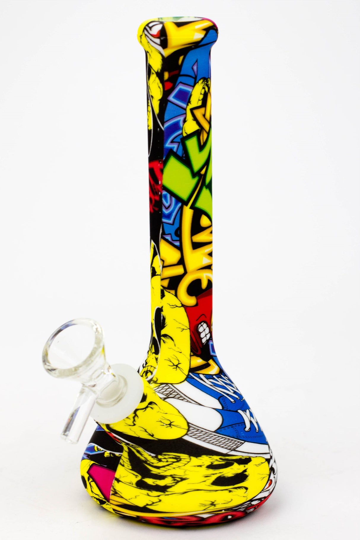 7.5" Graphic silicone water bong Resin · Silicone · Plastic Bong BANKA Graphic F