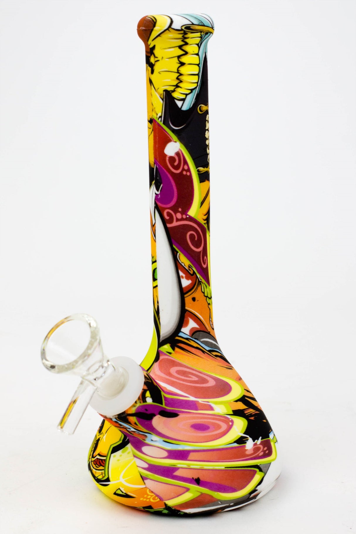7.5" Graphic silicone water bong Resin · Silicone · Plastic Bong BANKA Graphic I