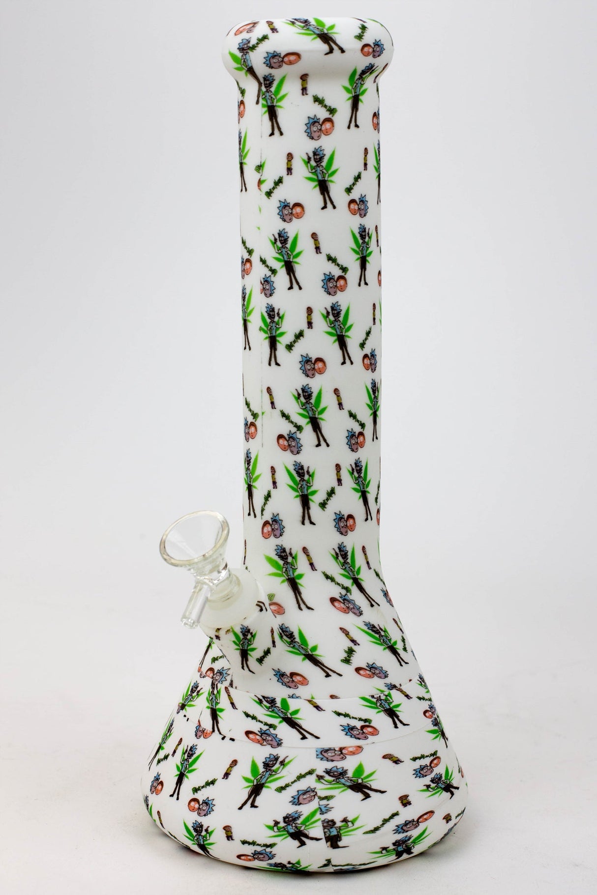 12" Graphic silicone detachable water bong Resin · Silicone · Plastic Bong BANKA Graphic A