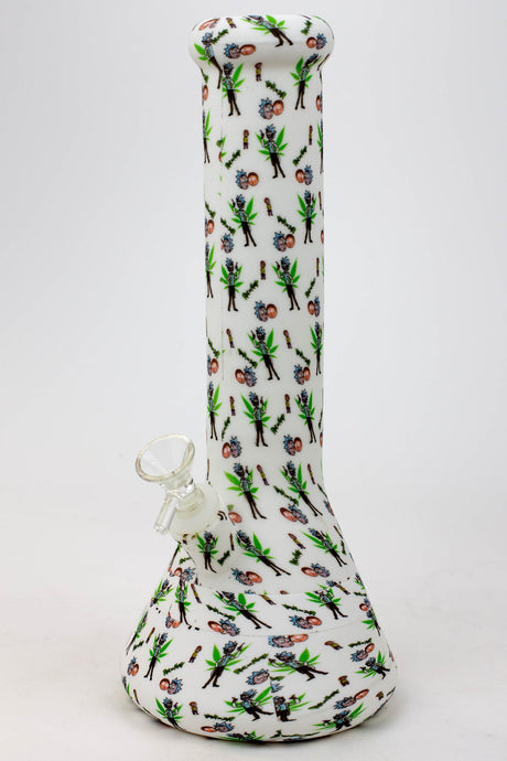 12" Graphic silicone detachable water bong Resin · Silicone · Plastic Bong BANKA Graphic A