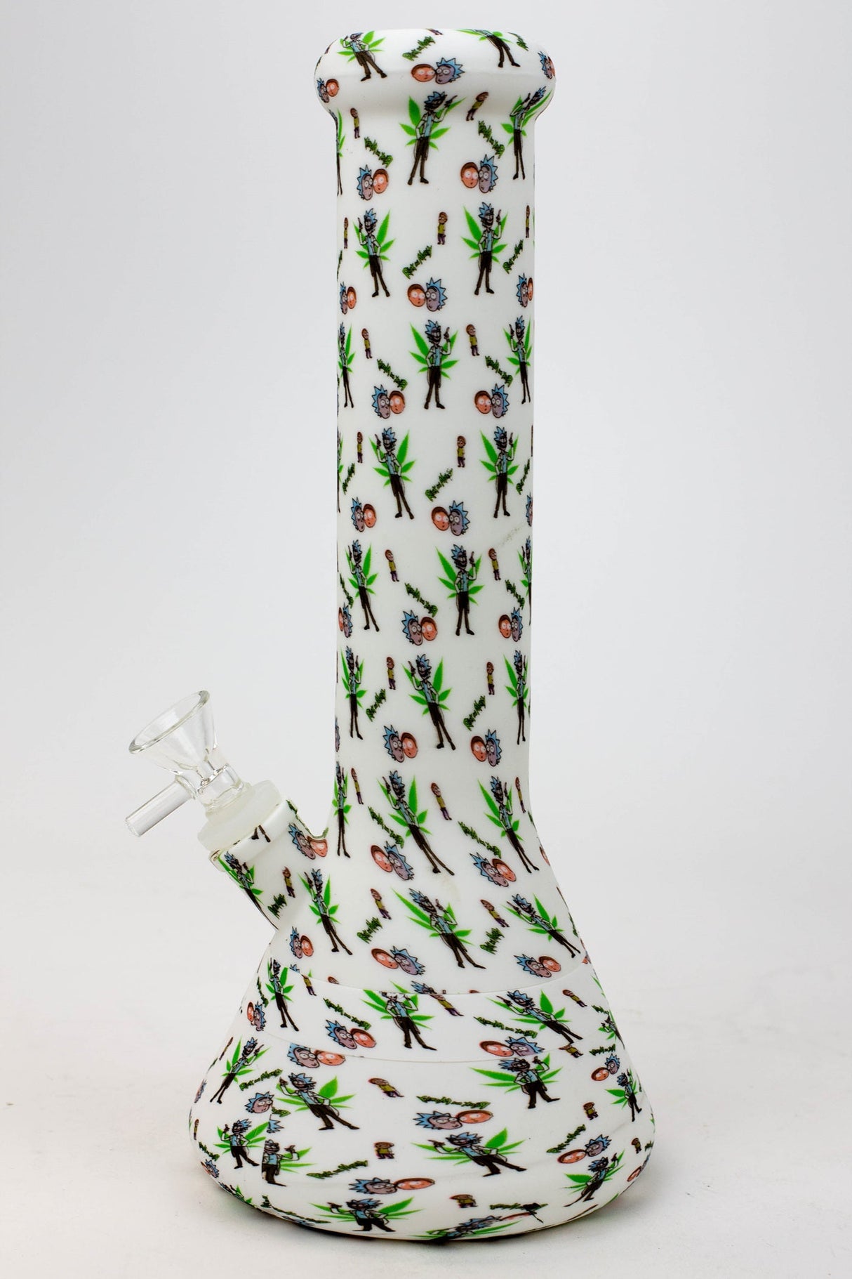 12" Graphic silicone detachable water bong Resin · Silicone · Plastic Bong BANKA