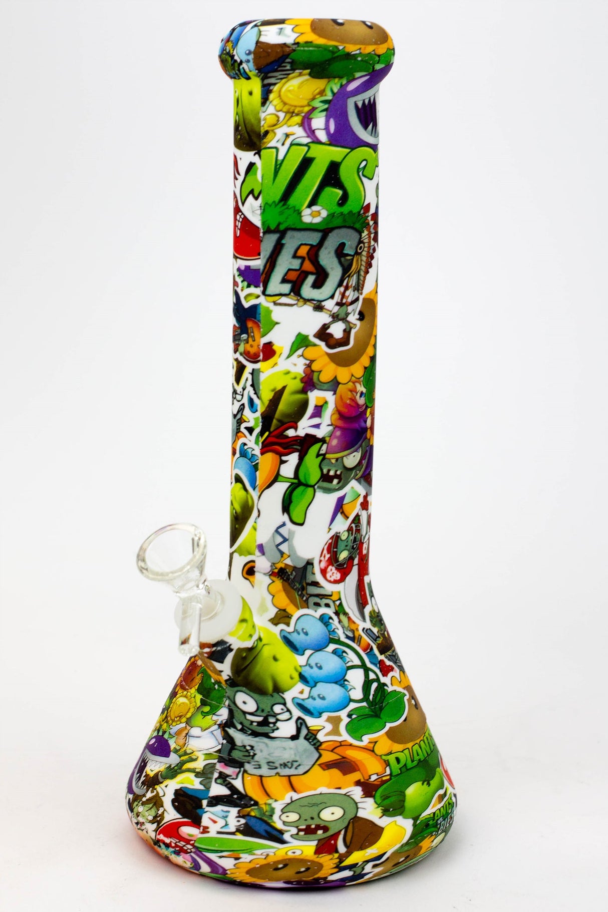 12" Graphic silicone detachable water bong Resin · Silicone · Plastic Bong BANKA Graphic B