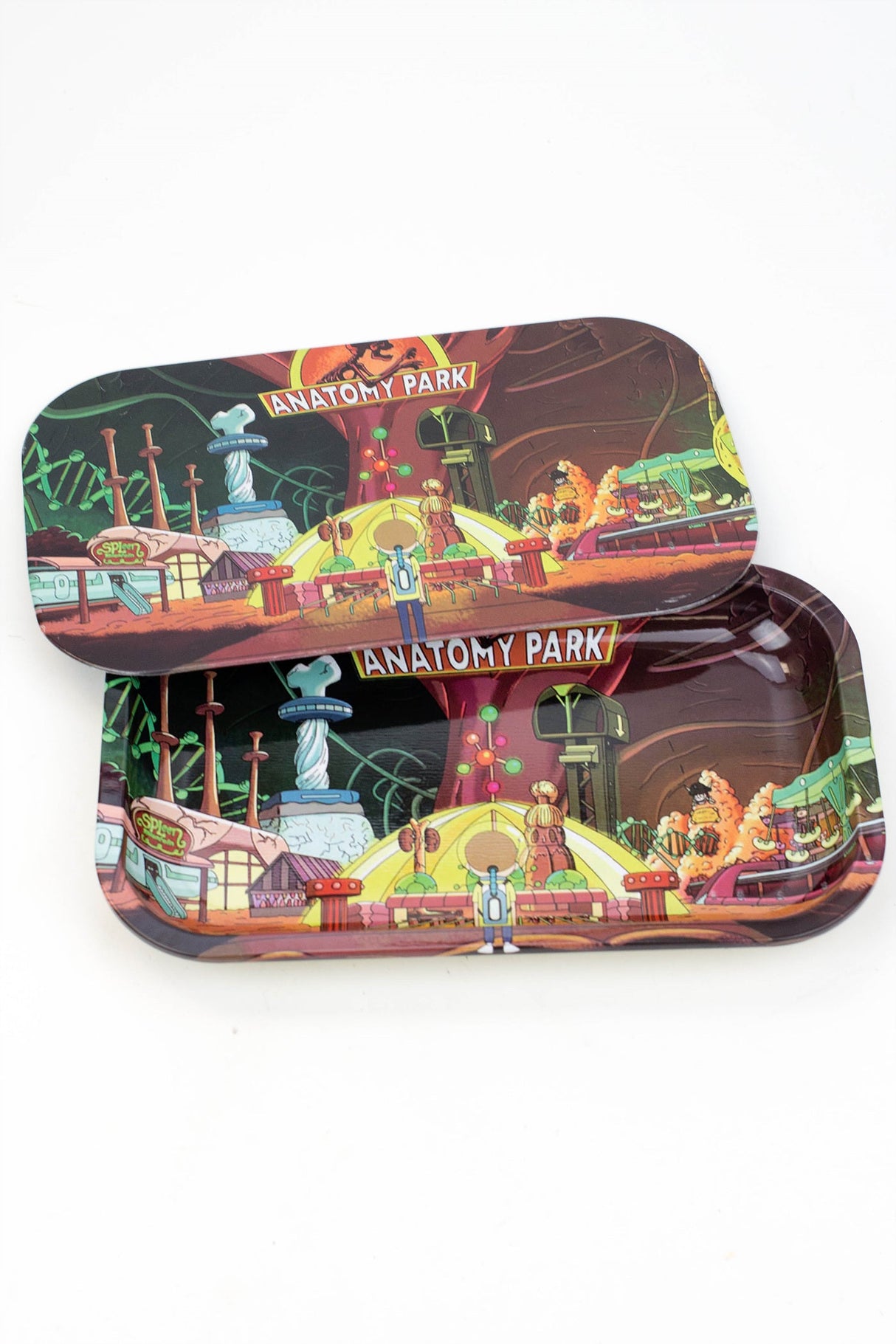 Cartoon Medium Rolling Tray with Magnetic Lid Tray BANKA