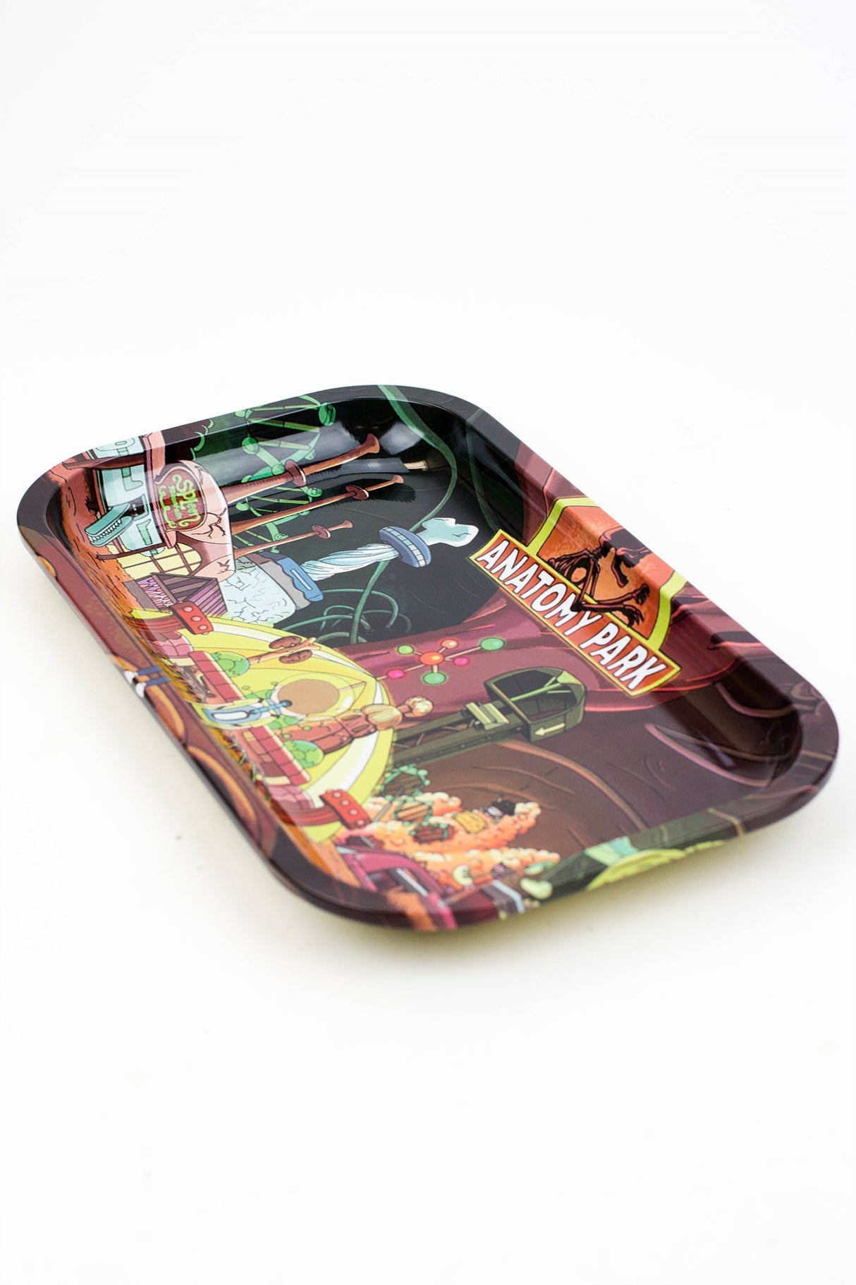Cartoon Medium Rolling Tray with Magnetic Lid Tray BANKA