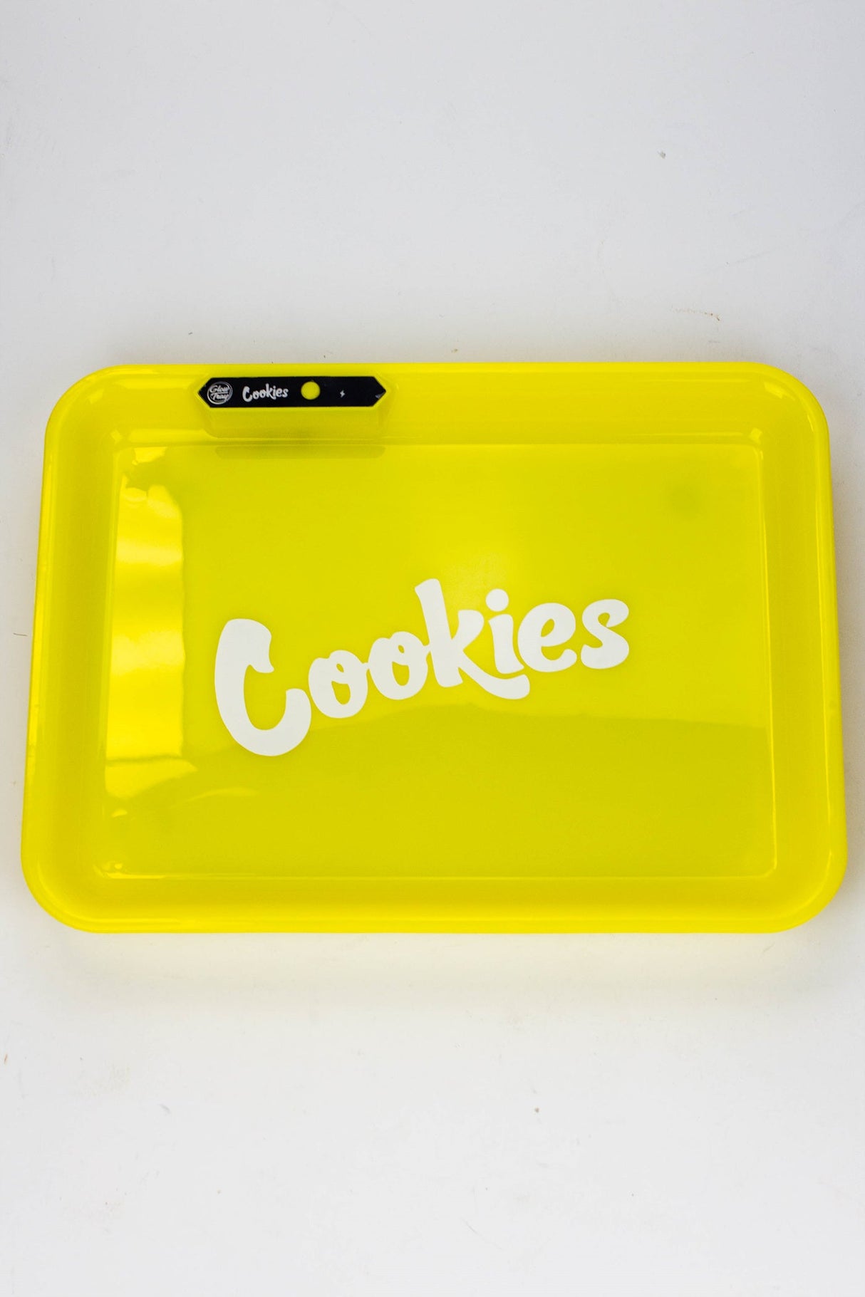 The New Rechargeable LED Rolling Tray Tray BANKA Yellow