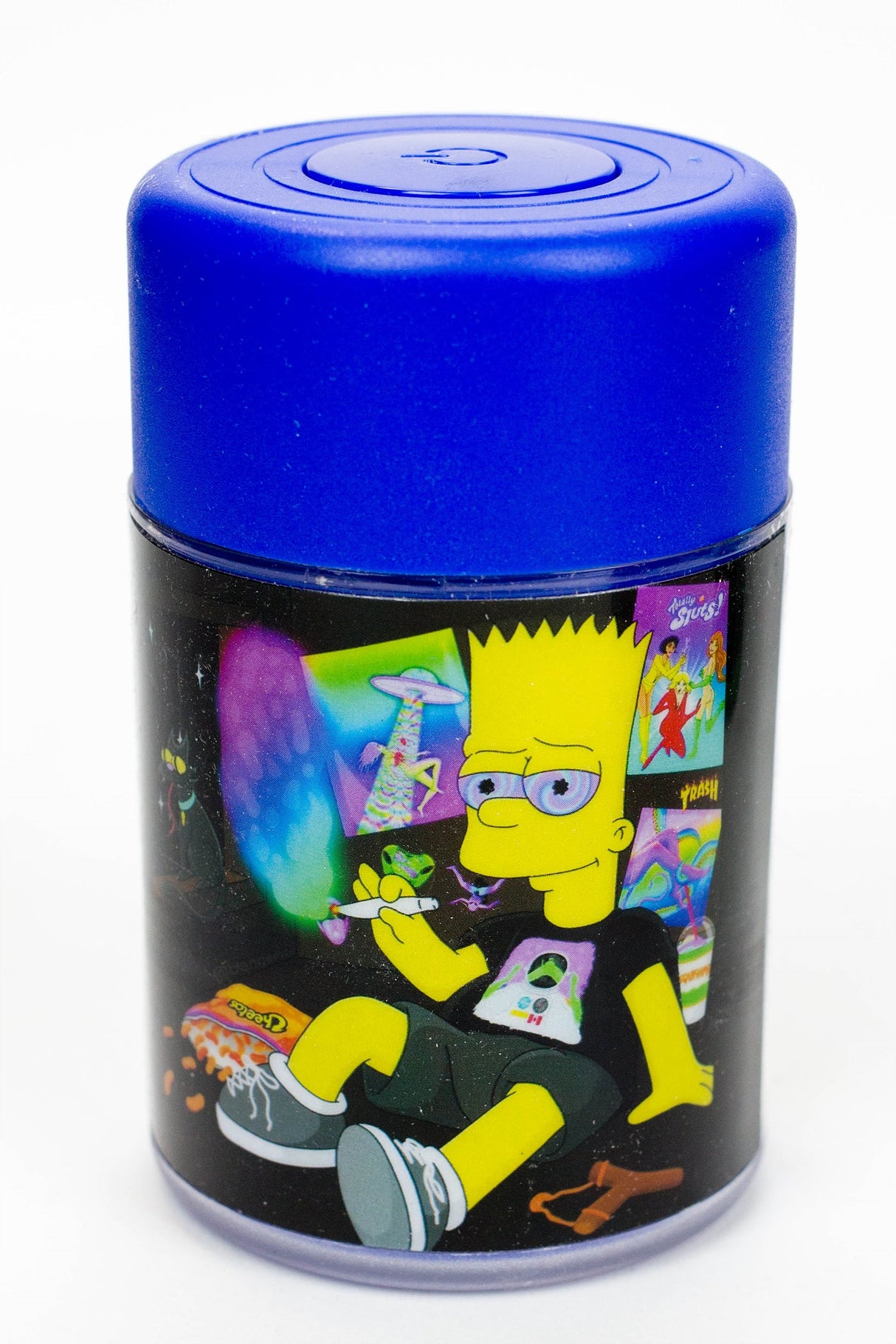 LED Stash Jars with Cartoon Designs Box of 6 Jar BANKA