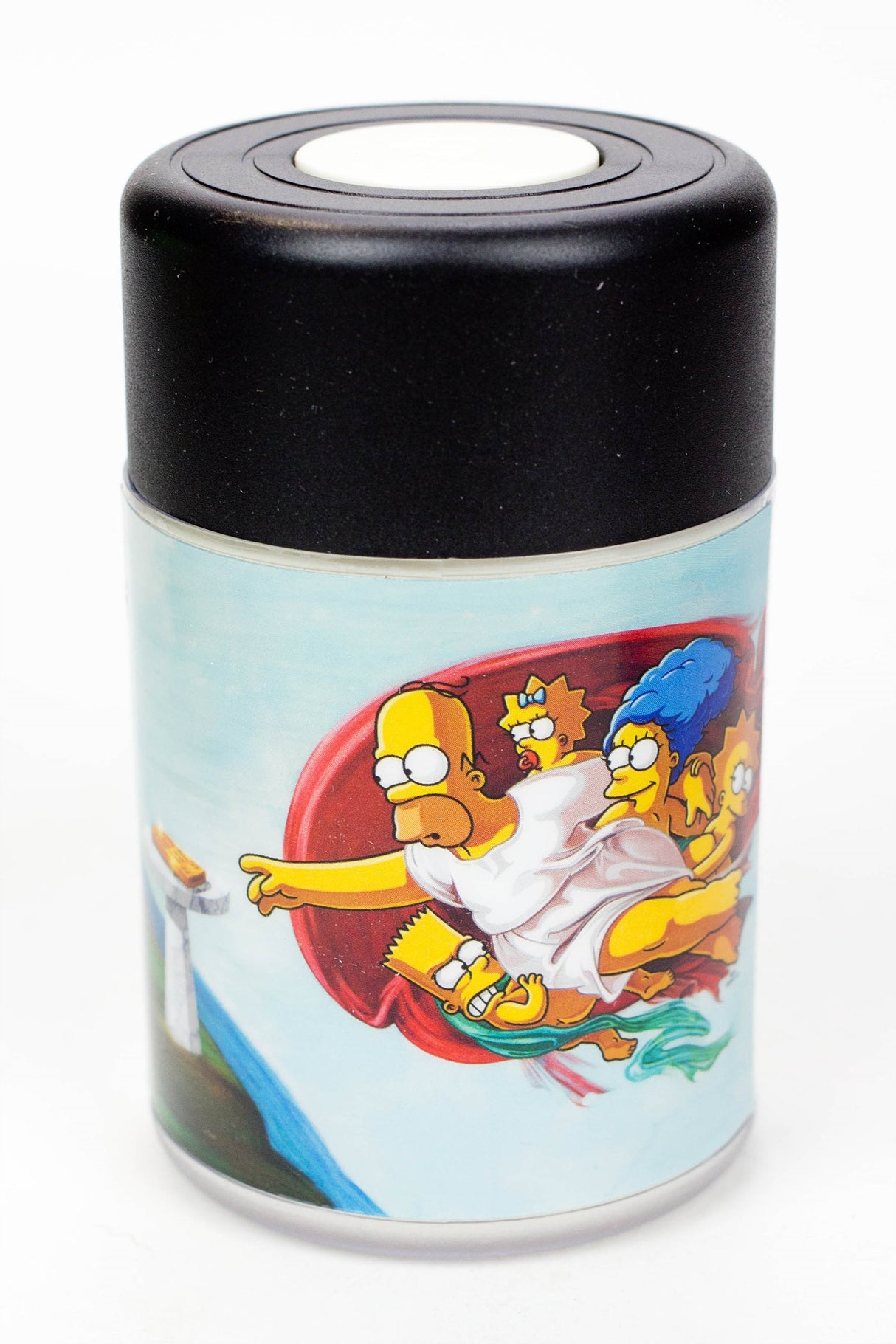 LED Stash Jars with Cartoon Designs Box of 6 Jar BANKA