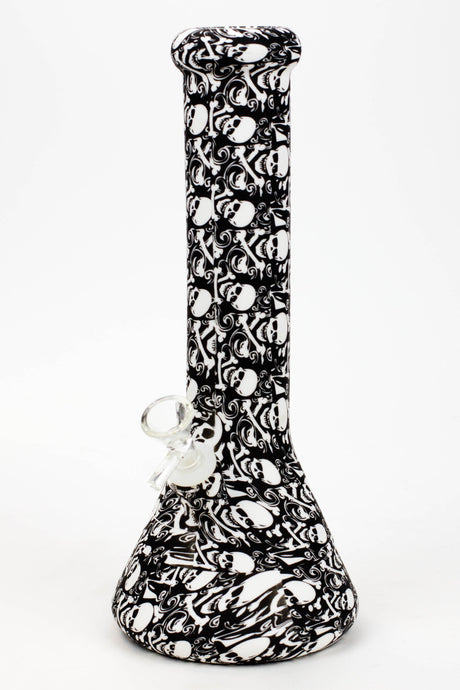 12" Graphic silicone detachable water bong Resin · Silicone · Plastic Bong BANKA Graphic C