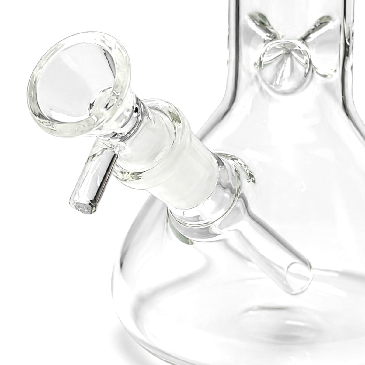 8" Cartoon Pickle Graphic Beaker Bong Glass Bong Super Supplys Inc
