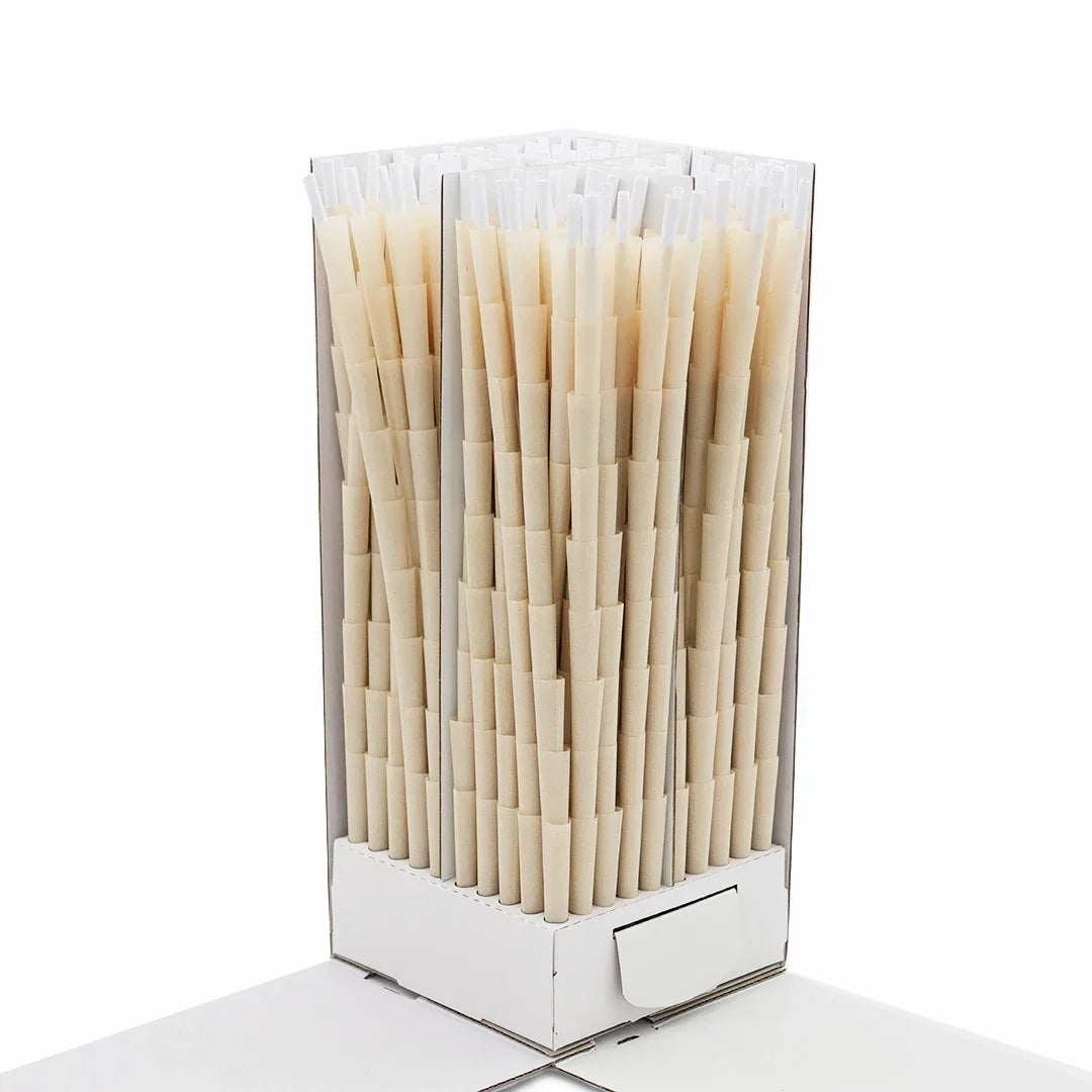 Choast Rolls Natural Hemp 1 1/4 900ct Bulk Cones