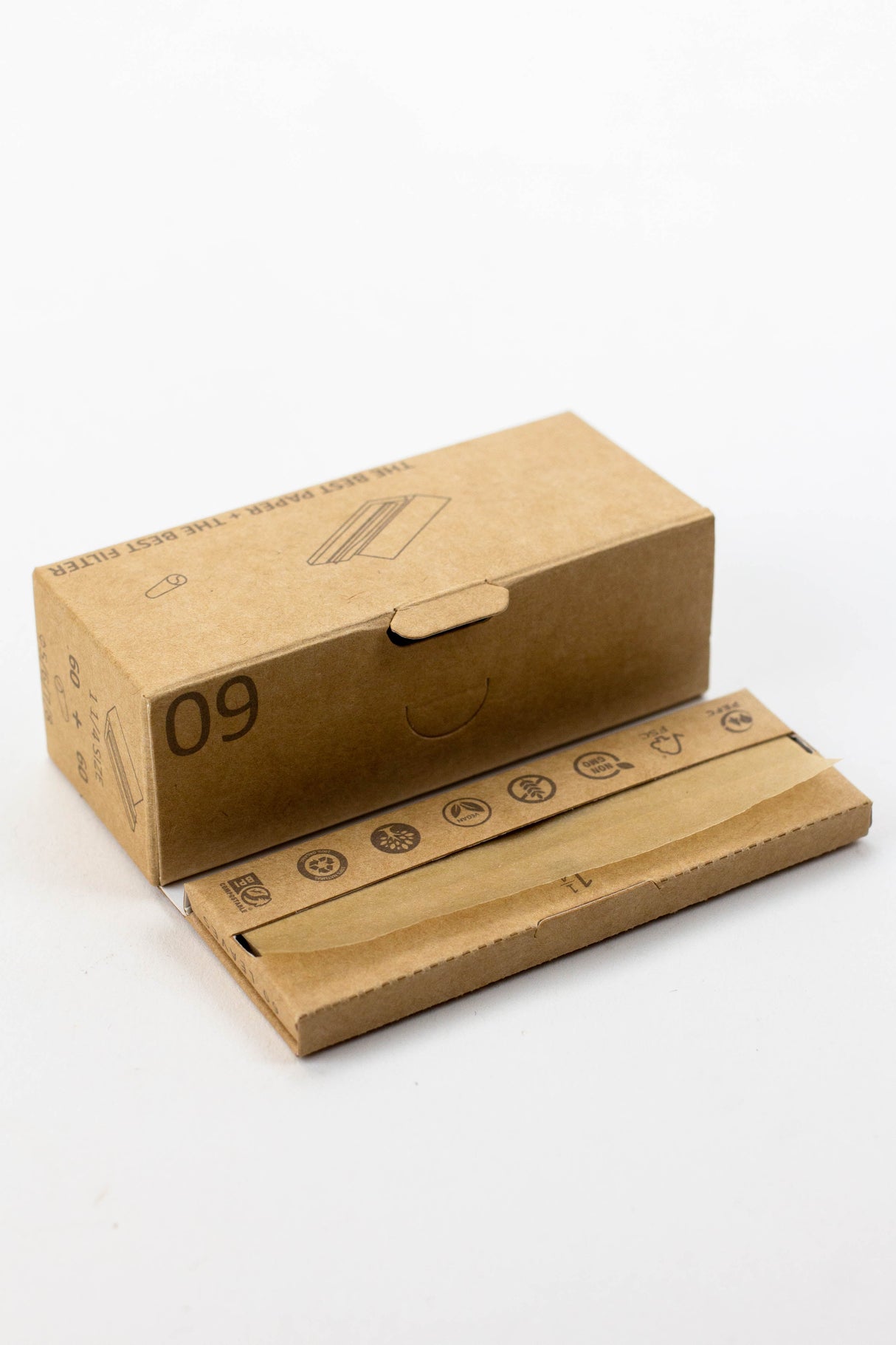 Habibi - 1 1/4 rolling paper with pre-rolled tips Box of 12 1 - 1/4" Size Coast 2 Coast
